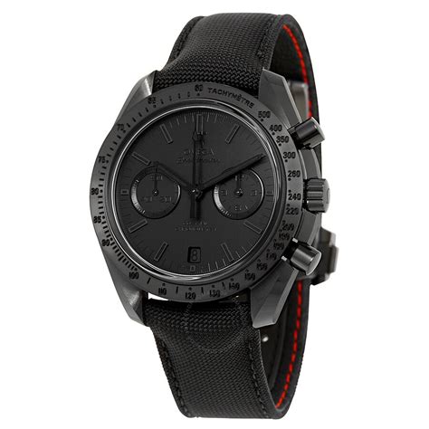 speedmaster omega black|Omega Speedmaster moonwatch dark side.